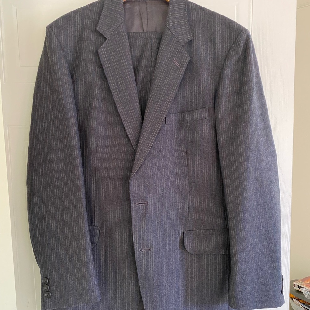 Tailored Magee Classic Worsted Blazer Suit Jacket and matching pants.
